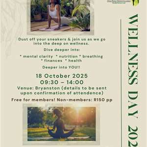 AWCA x CAMAF x ABSA Wellness day - JHB