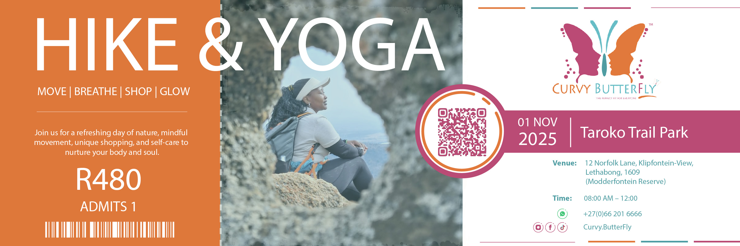 Curvy ButterFly 1st Hike & Yoga Event