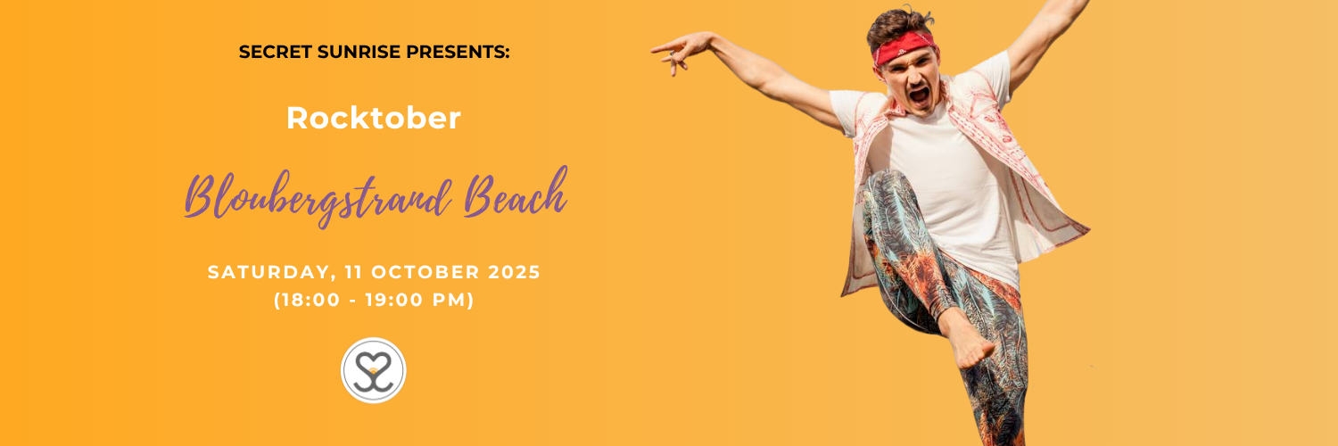 Rocktober | Bloubergstrand | Secret Sunrise