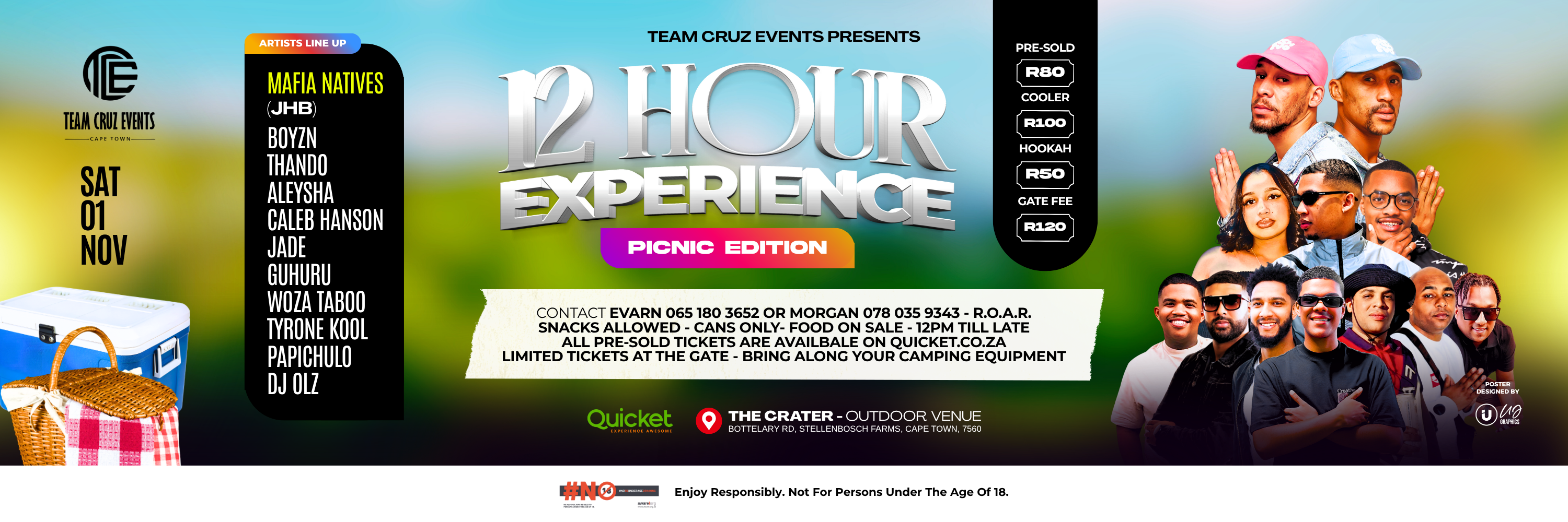 Book tickets for 12 Hour Experience Picnic Edition