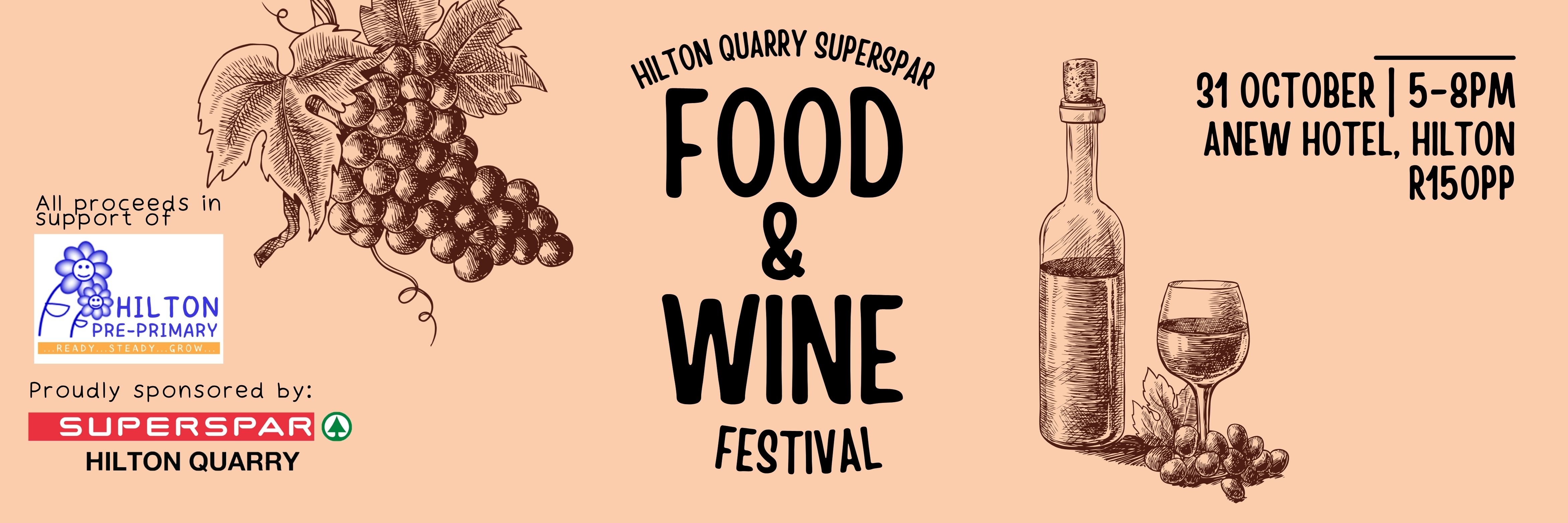 Hilton Quarry Superspar Food & Wine 2025 Fundraiser for the Hilton Pre-Primary School
