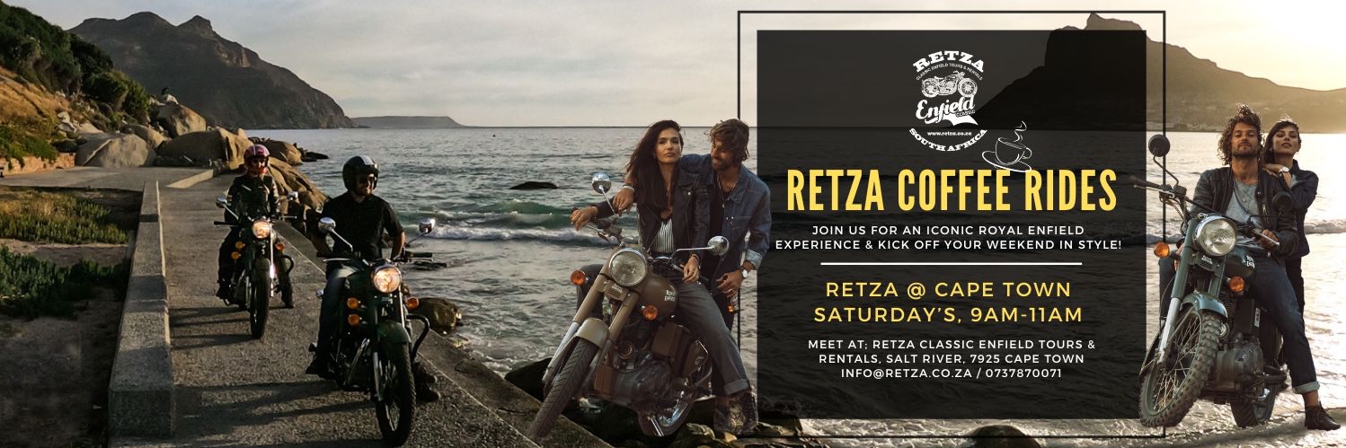 2 hour RETZA Coffee Ride - Your chance to ride a Royal Enfield!