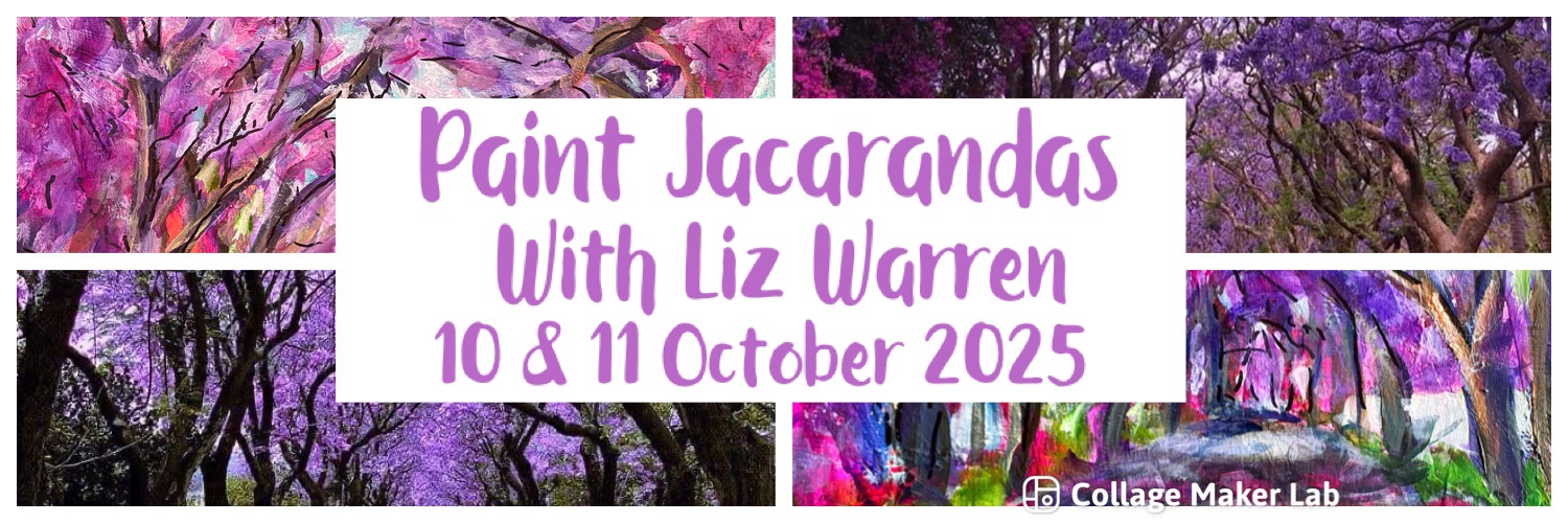 Jacaranda Painting Workshop With Liz Warren 10 & 11 October 2025