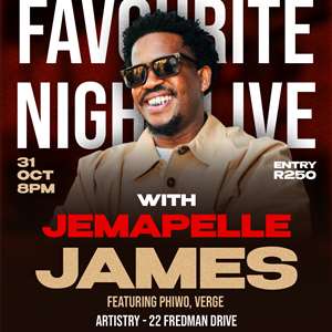 Favourite Night Live With Jemapelle James: Featuring Phiwo & Verge