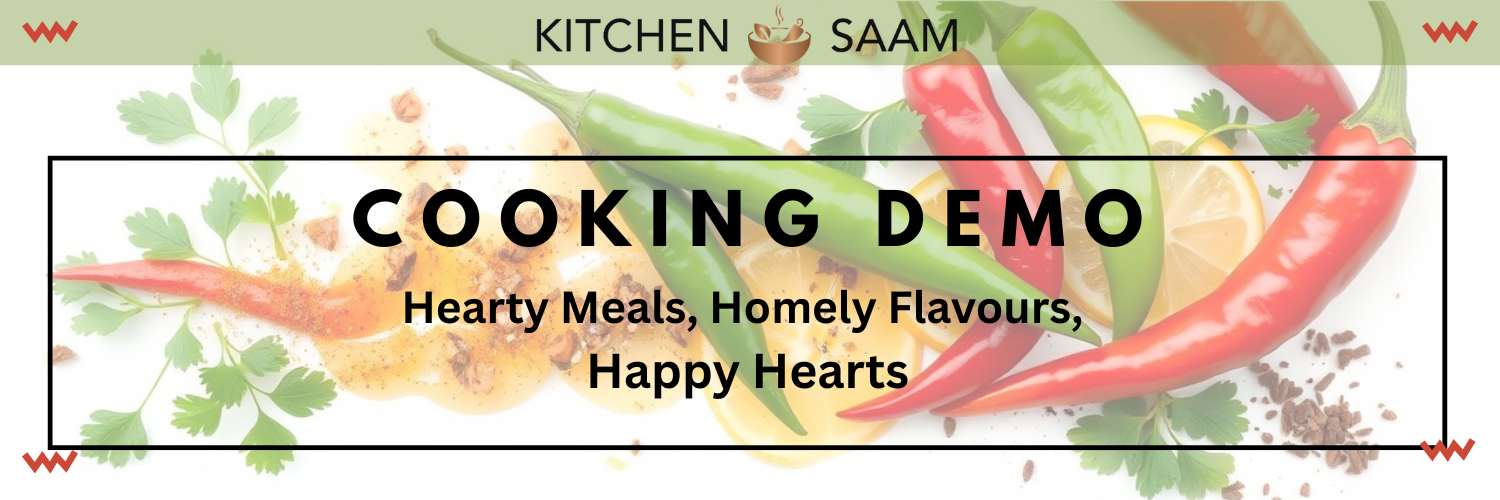 Cooking Demo by Kitchen Saam