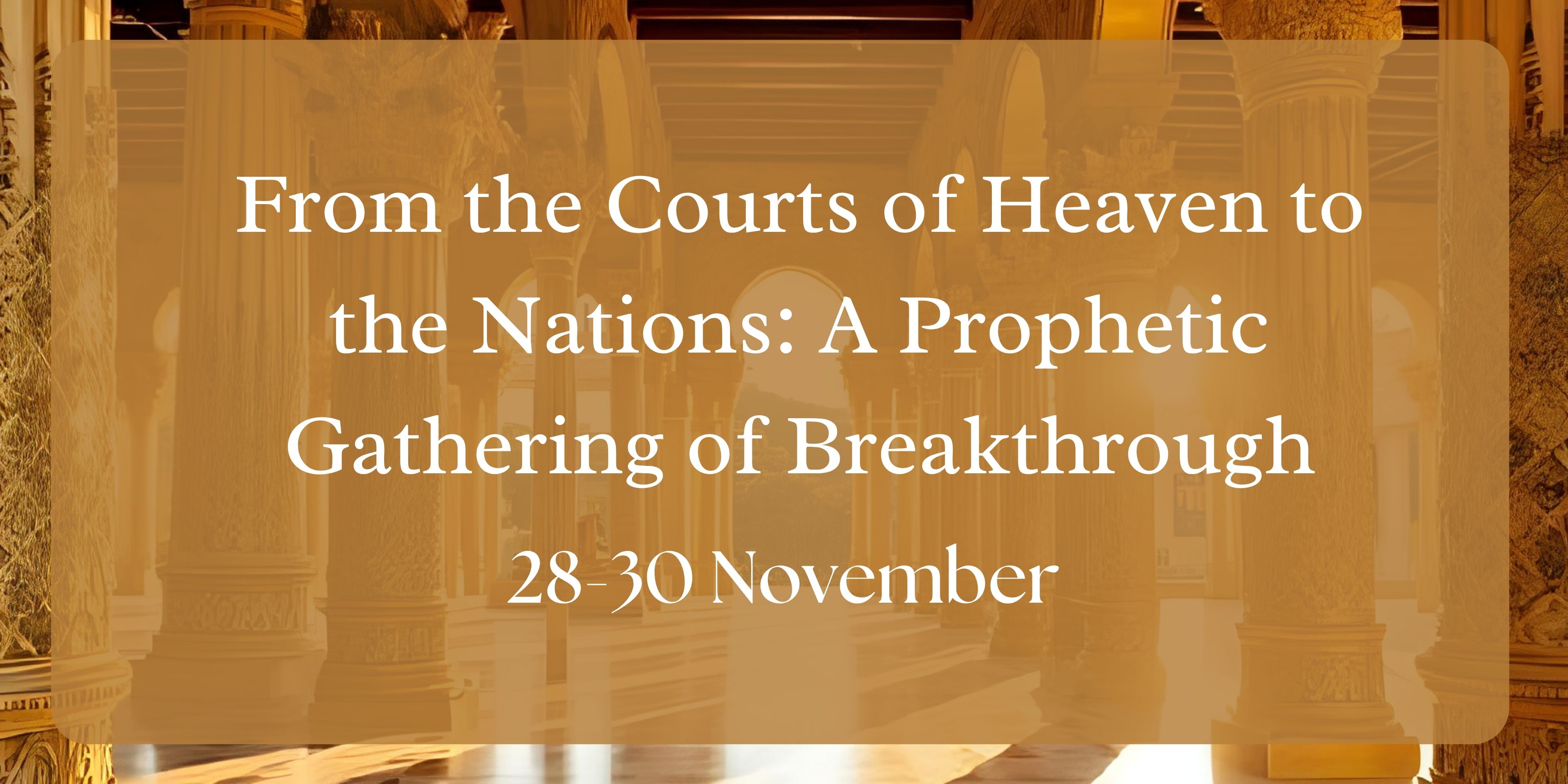 Heavenly Courts Conference Grand Finale 2025 - From Deliverance to Healing, Dominion to Rule