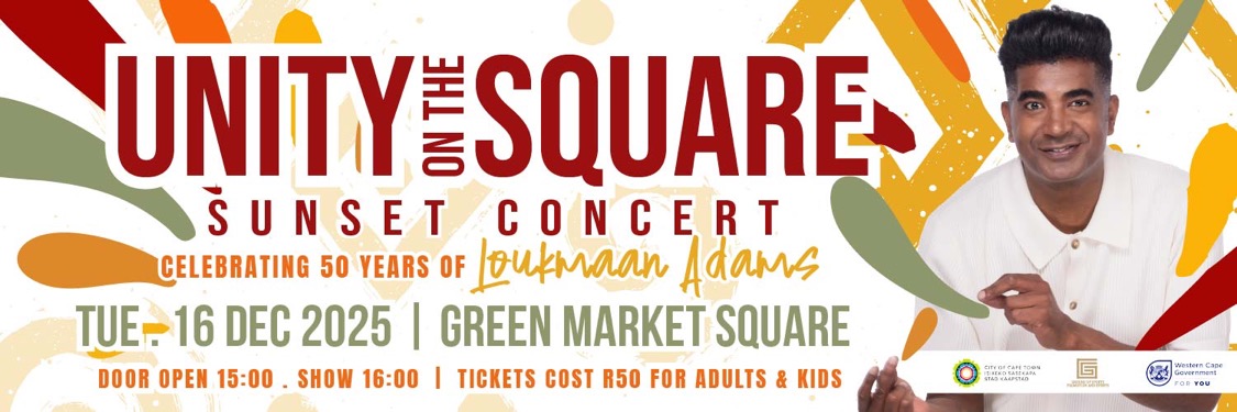Unity On The Square 2025 - Celebrating 50 Years of Loukmaan Adams