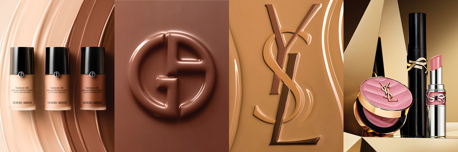 Armani Beauty and Yves Saint Laurent Launch