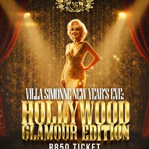 Villa Simonne New Years Eve: Hollywood Glamour Edition