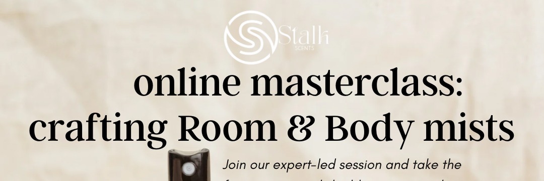 Room & Body mist Online masterclass
