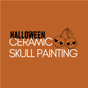 Halloween Ceramic Skull Painting | JHB