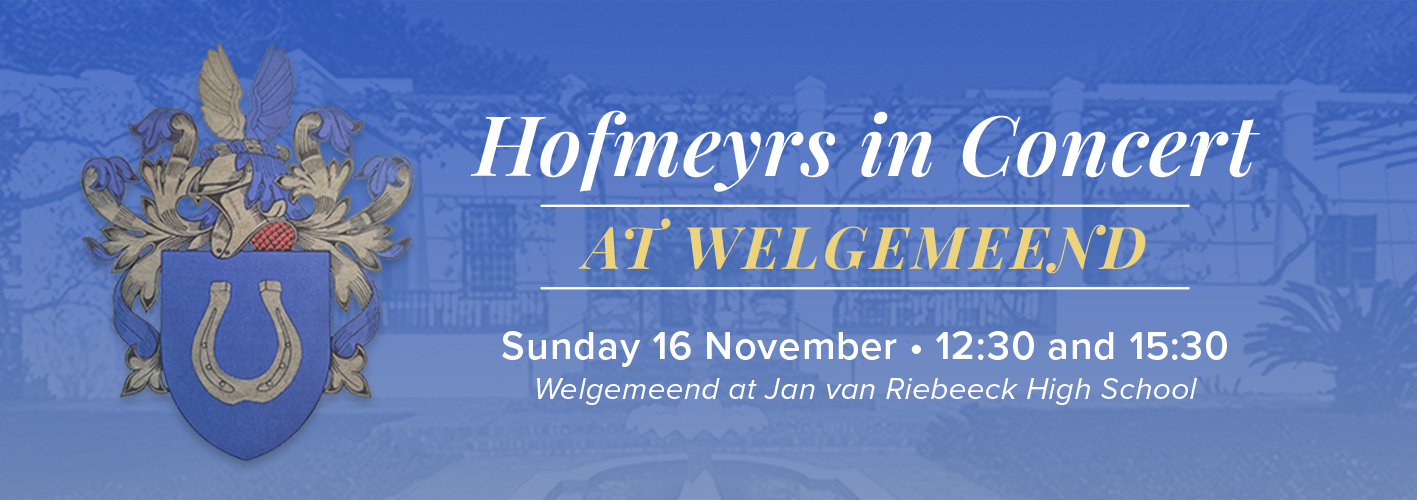 Hofmeyrs in Concert at Welgemeend