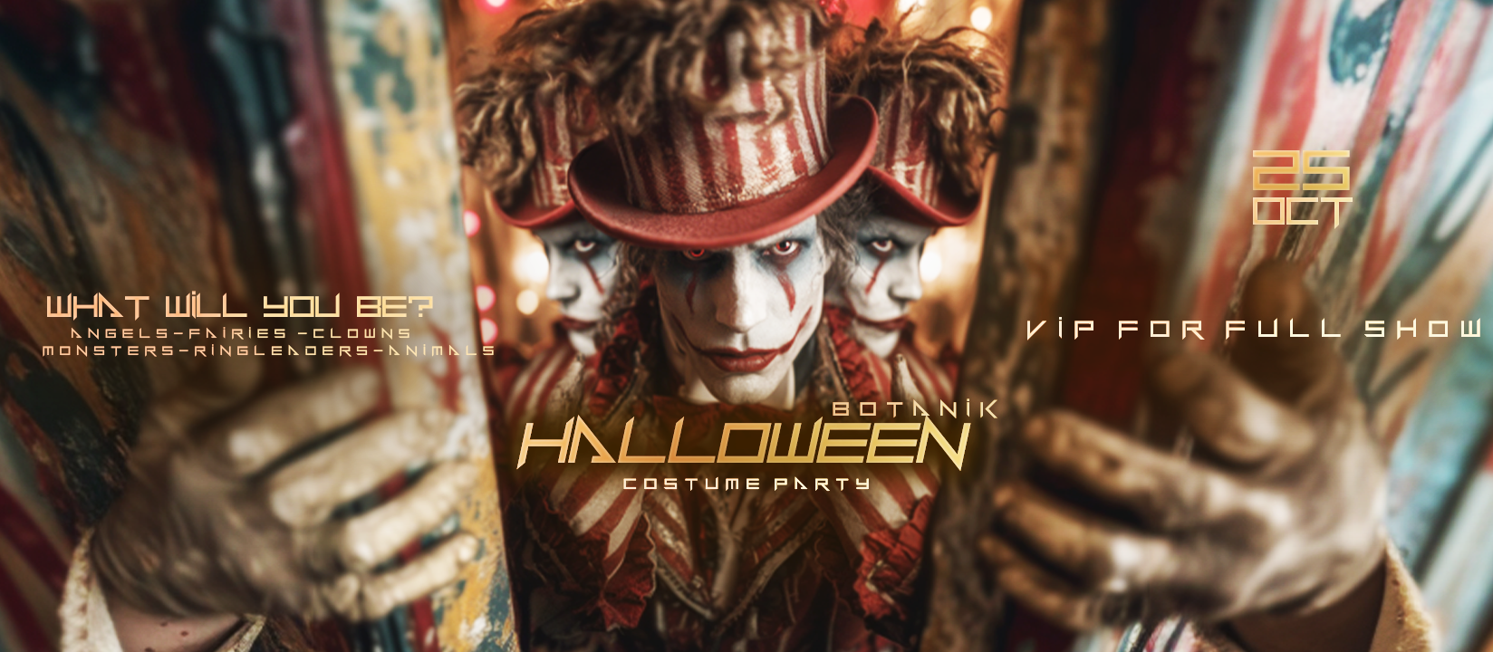 Halloween Ft Geometric Flux - Botanik - 3 Dance Floors - 25 October - Book Now