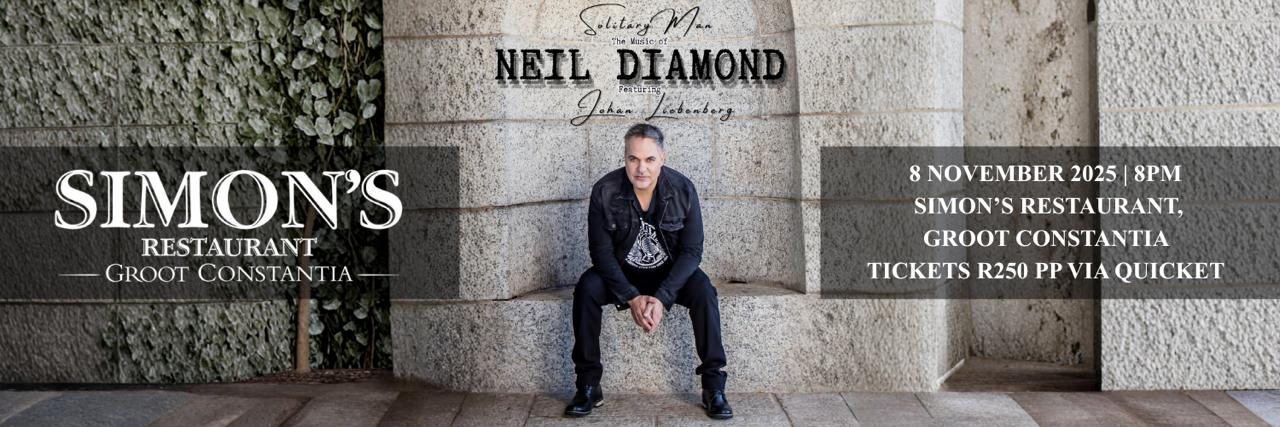 Neil Diamond performed by Johan Liebenberg.