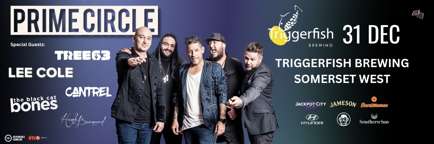 Prime Circle live at Triggerfish Brewing - New Years EVE celebrations 2025