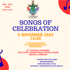 St Thomas Church presents Songs of Celebration