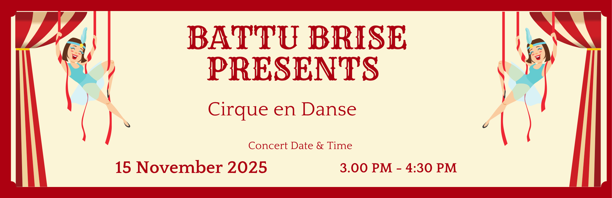 Cirque en Danse - 2025 Concert