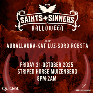 Saints & Sinners · Halloween at the Striped Horse