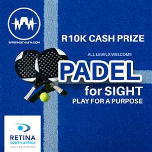 Padel for SIGHT Play for a Purpose Retina SA