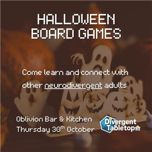 Neurodivergent Halloween Board Games