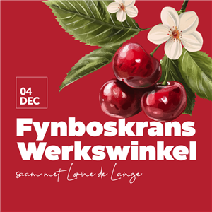 Fynboskrans Werkswinkel @ Ceres Kersiefees
