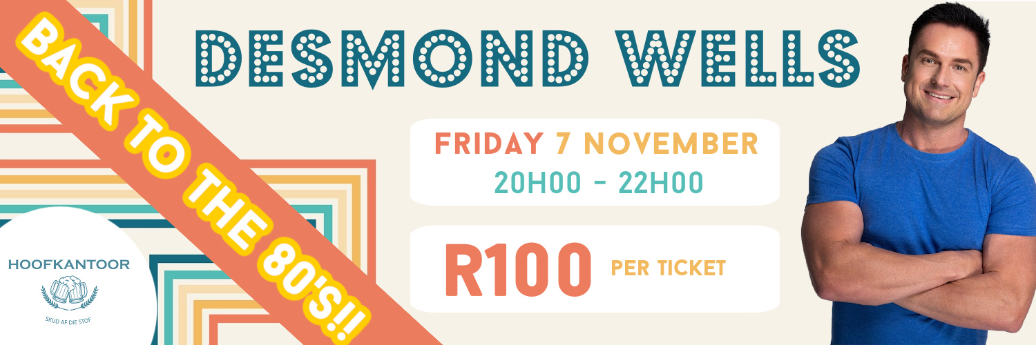 Desmond Wells - Back to the 80's!