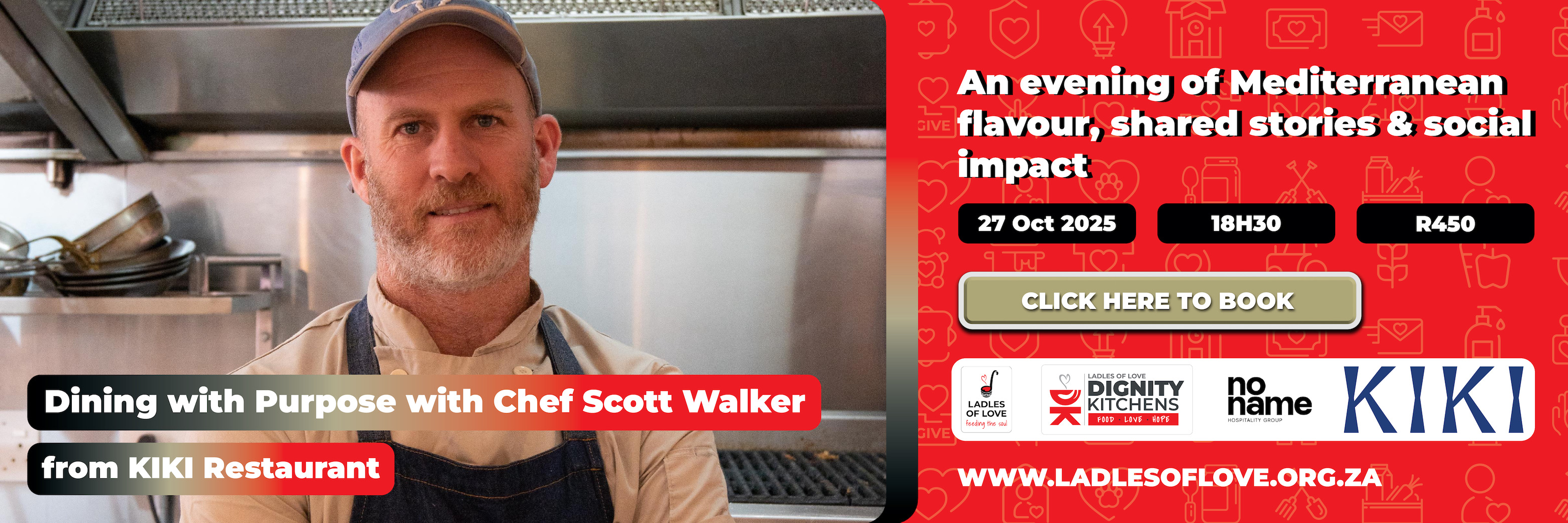 Dining with Purpose: An Evening with Chef Scott Walker & Ladles of Love