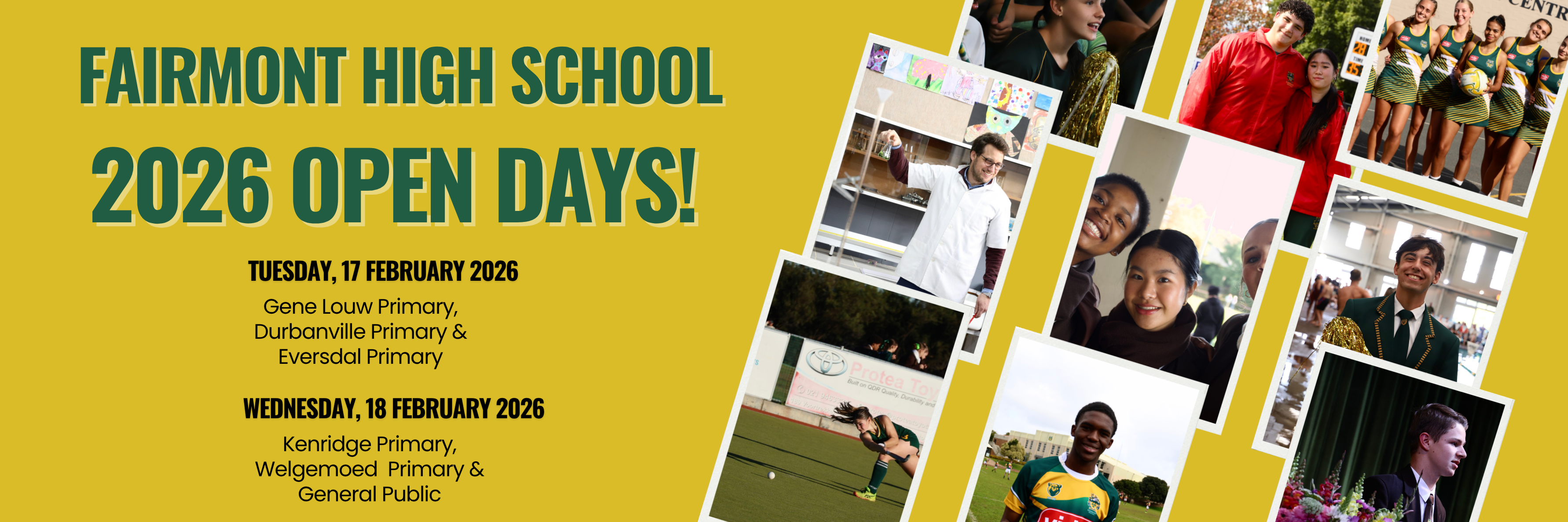 Fairmont High School | Open Day 2026