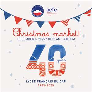40th Anniversary Christmas Market International French School of Cape Town