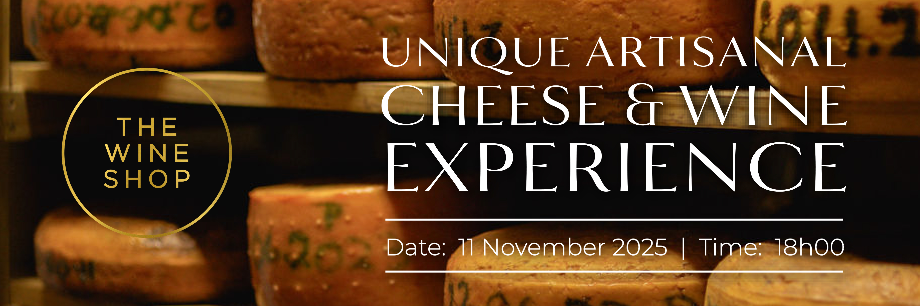 Unique Artisanal Cheese & Wine Experience