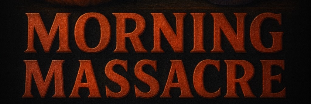 Coffee Rave Halloween edition - Morning Massacre (includes buffet breakfast)