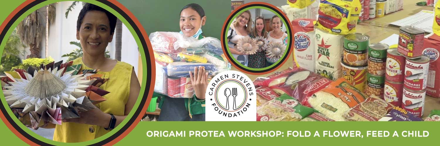 Origami Protea Workshop: Fold a Flower, Feed a Child
