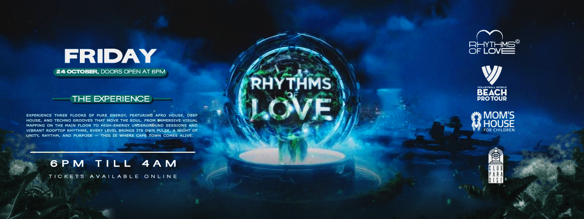 RHYTHMS OF LOVE - THE EXPERIENCE at CLUB PARADISE