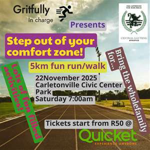 5km fun run/walk