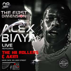 The First Dimension - Alex Biaya Live