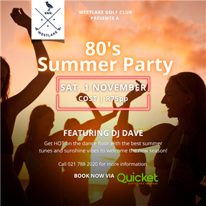 80's Summer Party!