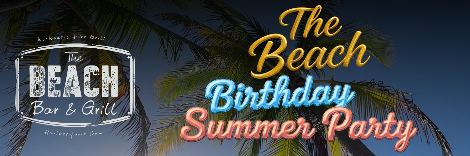 The Beach Birthday Summer Party