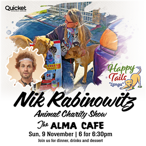 Happy Tails Langa Charity Drive with Nik Rabinowitz