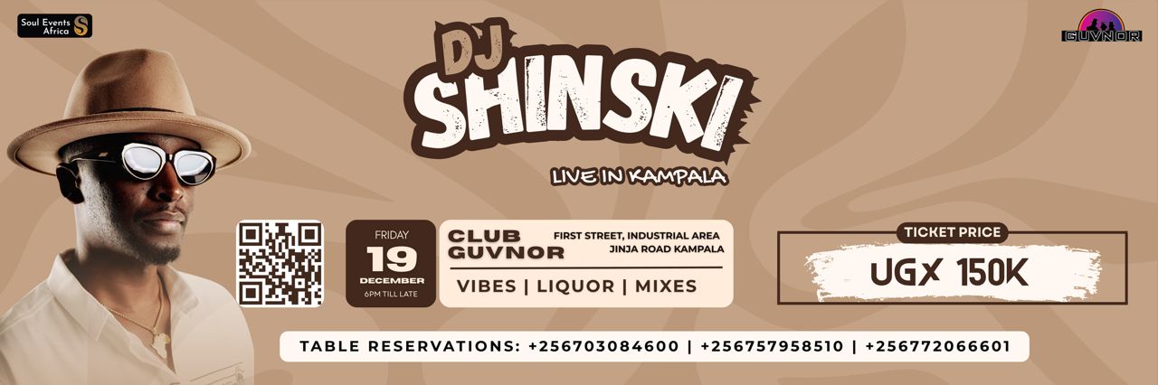 DJ SHINSKI LIVE IN KAMPALA