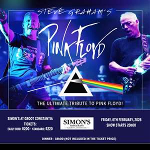 Steve Graham's tribute to Pink Floyd - Simon's Restaurant, Constantia