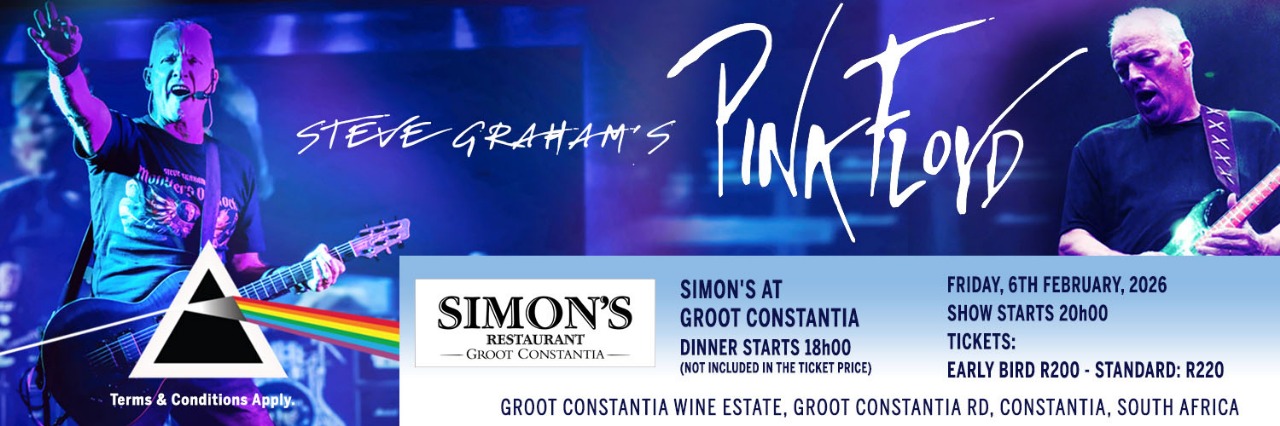 Steve Graham's tribute to Pink Floyd - Simon's Restaurant, Constantia