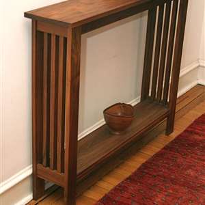 How to make an Entry Way Table