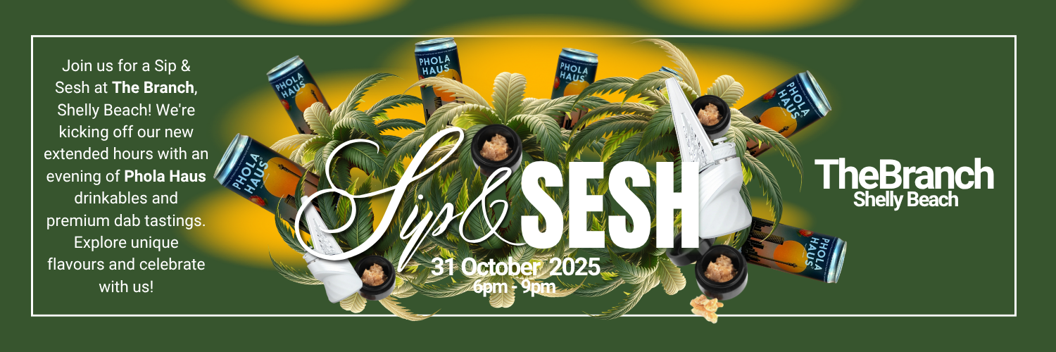 Sip & Sesh: Drinkable + Dab Tasting at The Branch