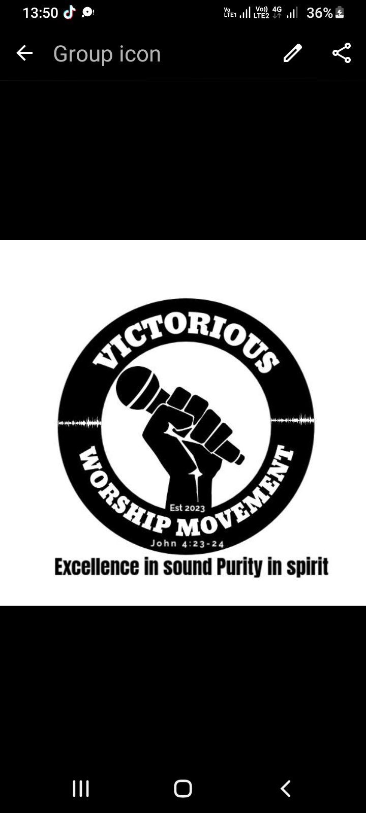 Gathering of worshippers