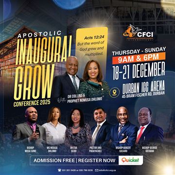 Apostolic Inaugural Grow Conference photo 1