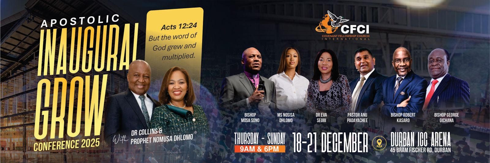 Apostolic Inaugural Grow Conference