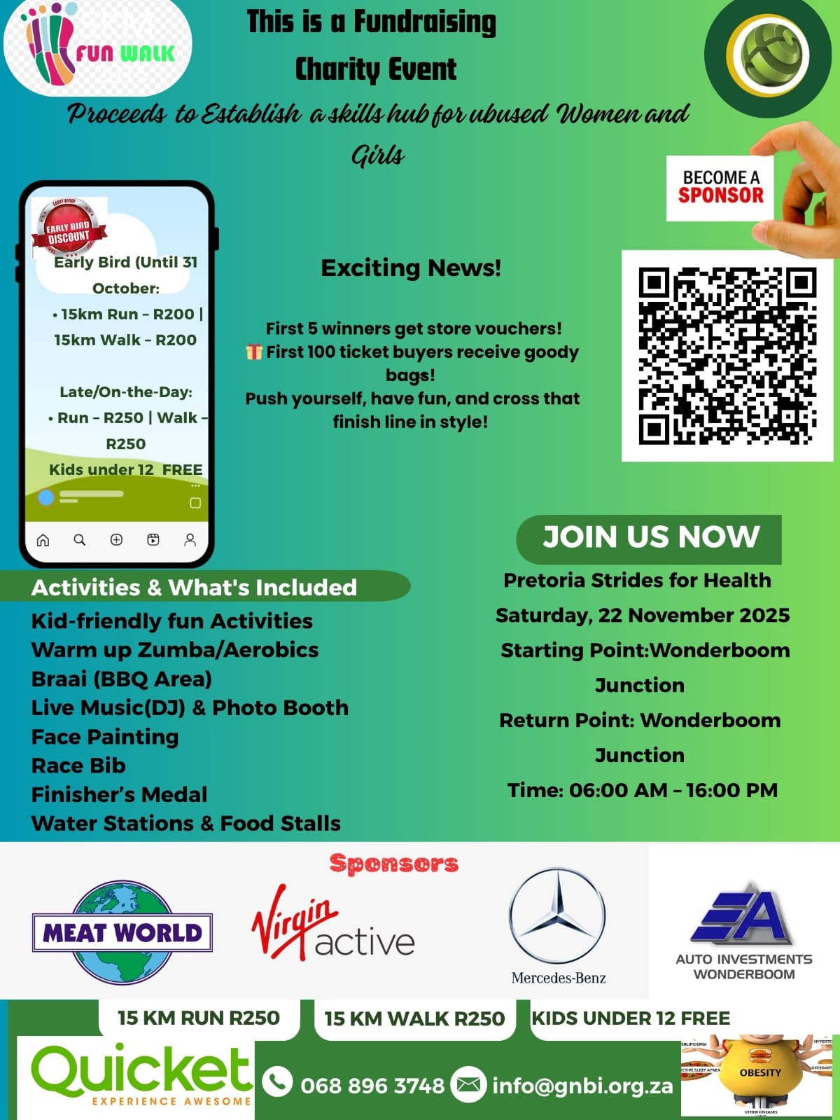 Fun Walk/Run for a Cause!