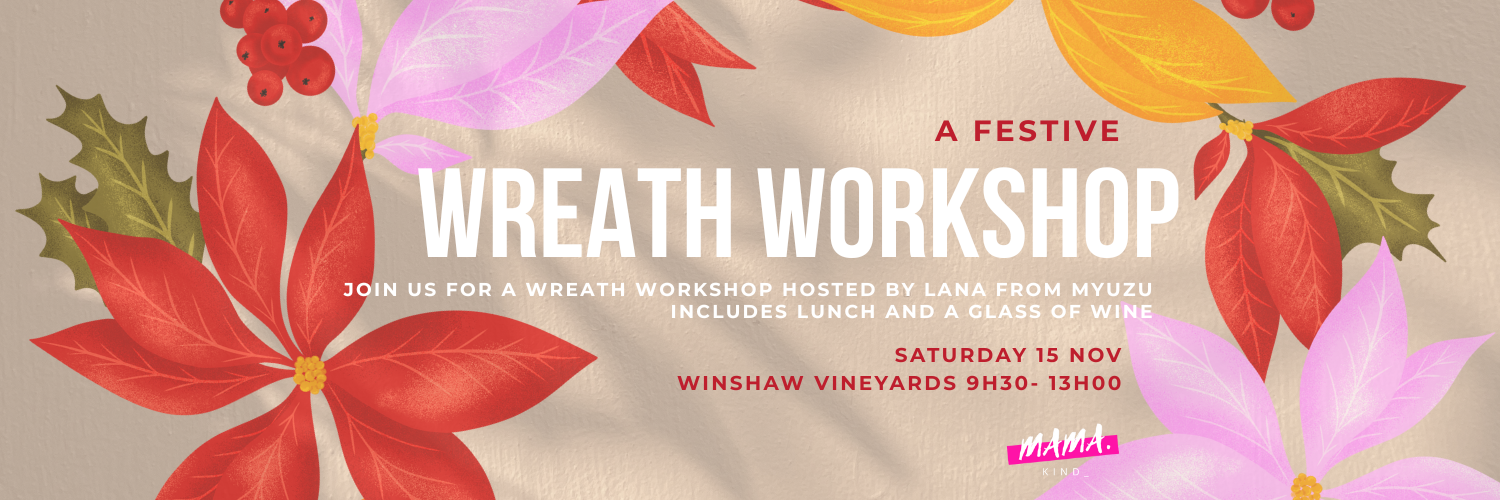 A Modern Festive Wreath Workshop by Lana from Myuzu