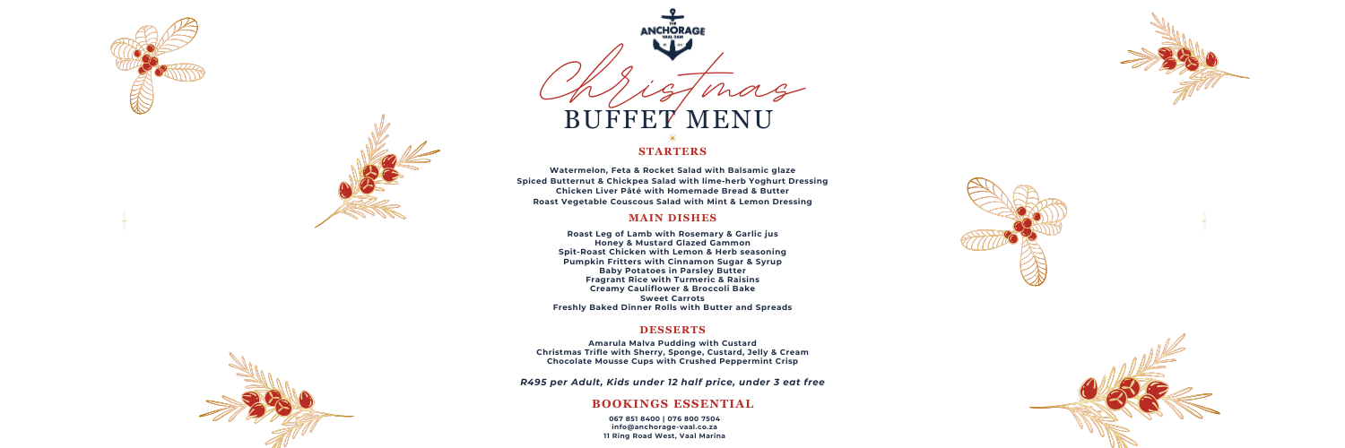 Christmas Lunch Buffet