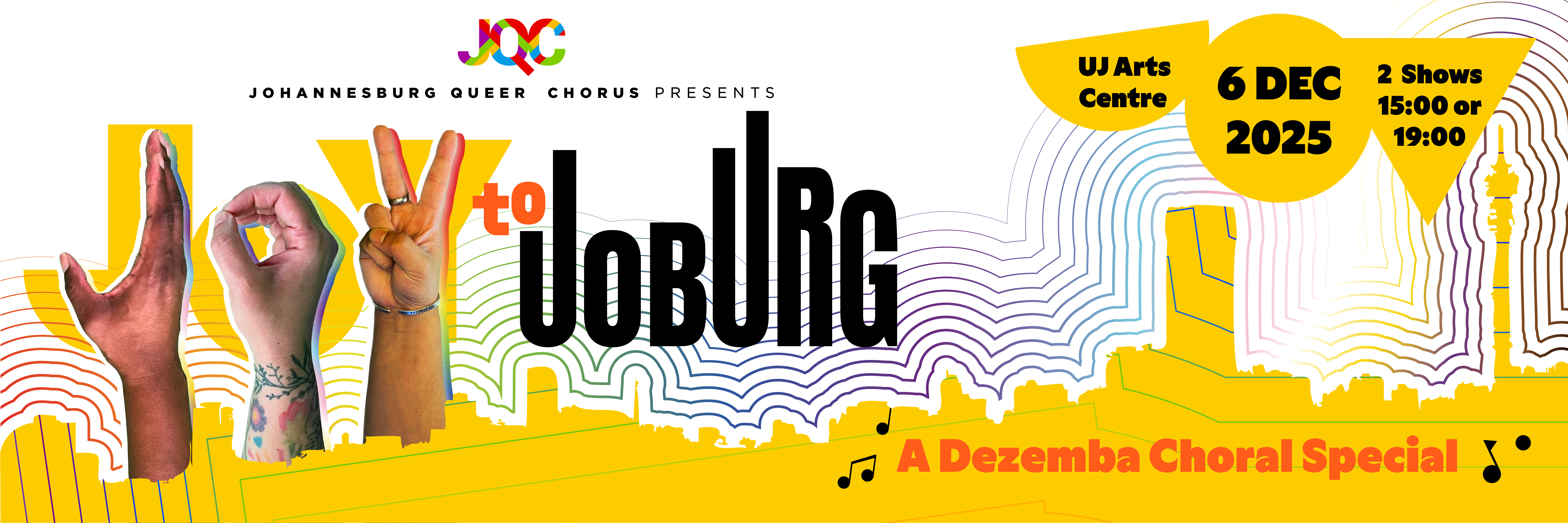 The JQC presents Joy to Joburg: A Dezemba Choral Special